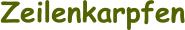 Zeilenkarpfen